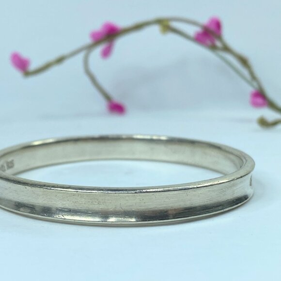 Tiffany & Co. Silver Bangle Bracelet - Picture 5 of 8